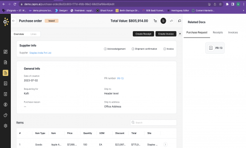 Zapro Spend Management Screenshot 1